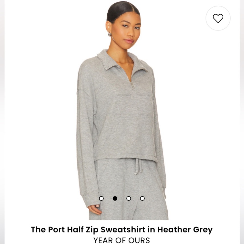 Year of Ours Half Port Zip